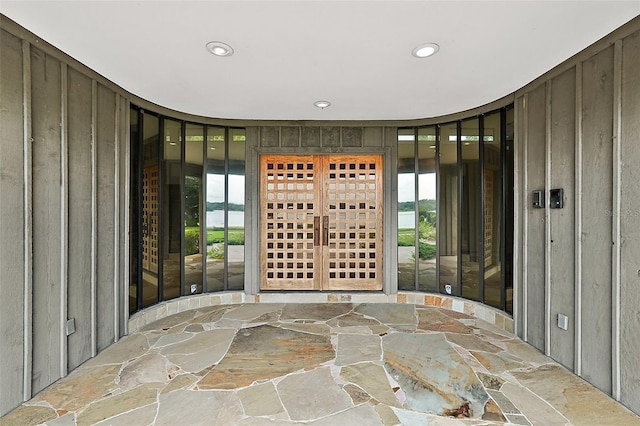 view of entrance foyer