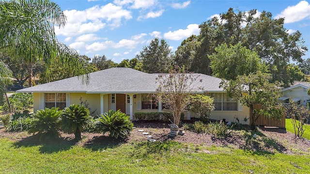 view of ranch-style house