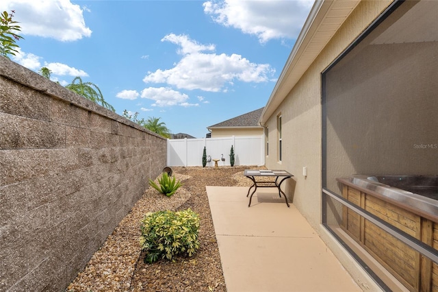 view of patio