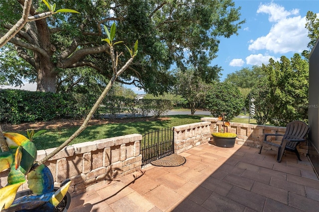 view of patio / terrace