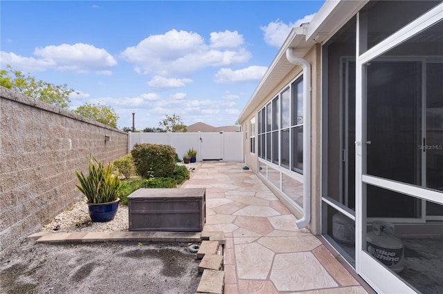 view of patio