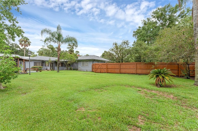 view of yard