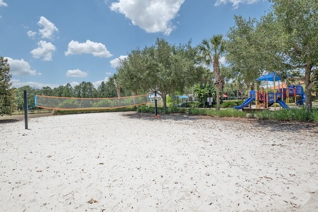 436 Orange Cosmos Blvd, Davenport, FL 33837 - view of home's community with volleyball court