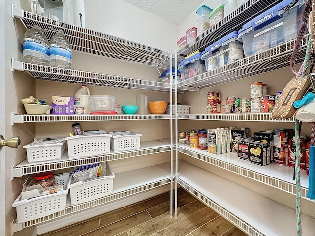 view of pantry