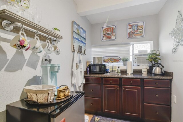 interior space featuring sink