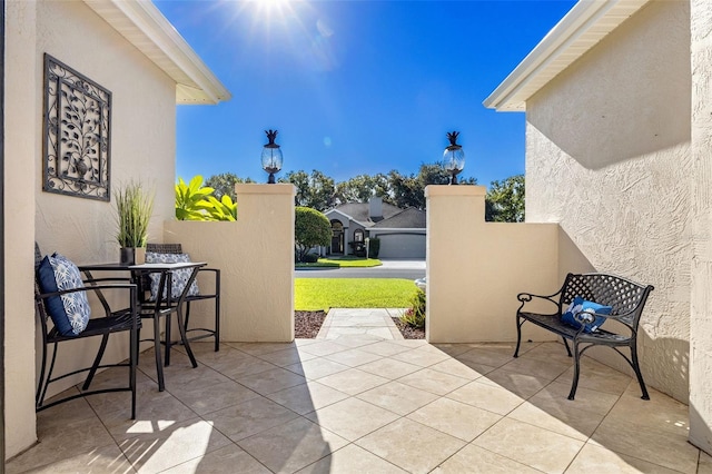 view of patio