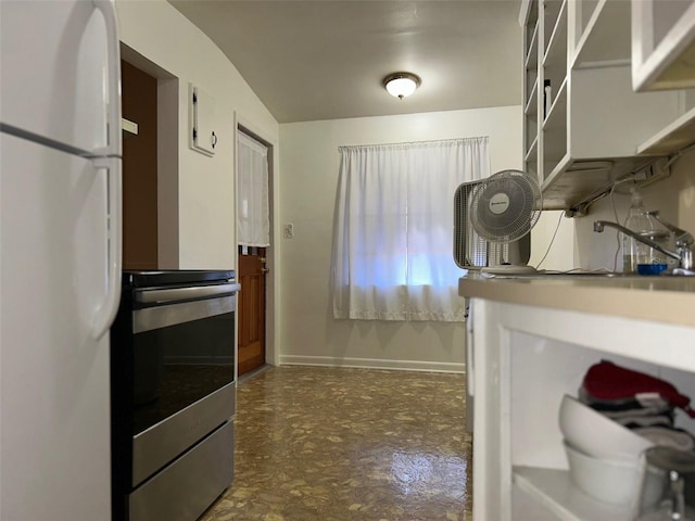 kitchen with stainless steel appliances