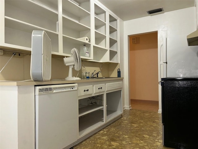 kitchen featuring dishwasher