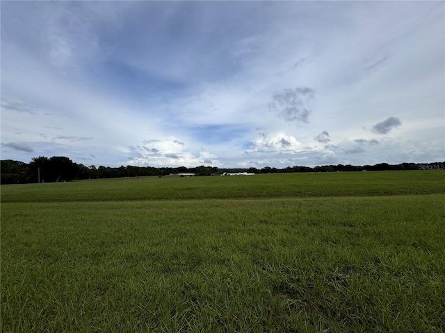 view of nature featuring a rural view