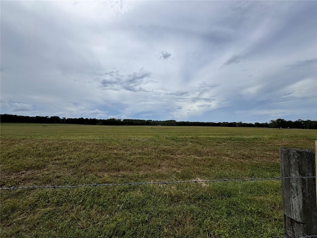 view of nature with a rural view