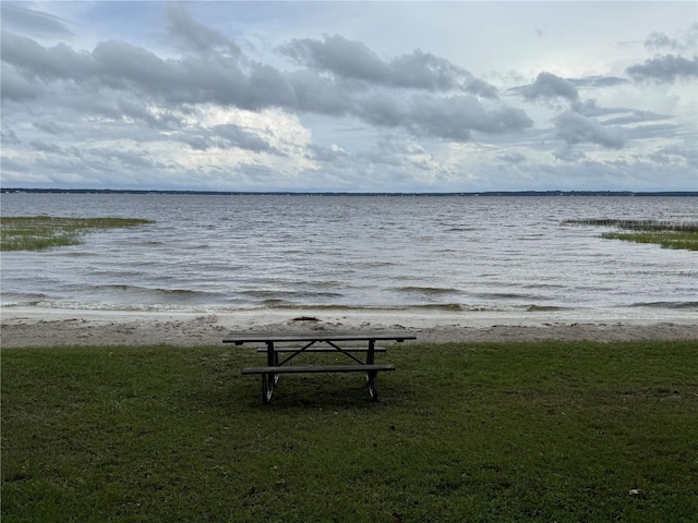 property view of water