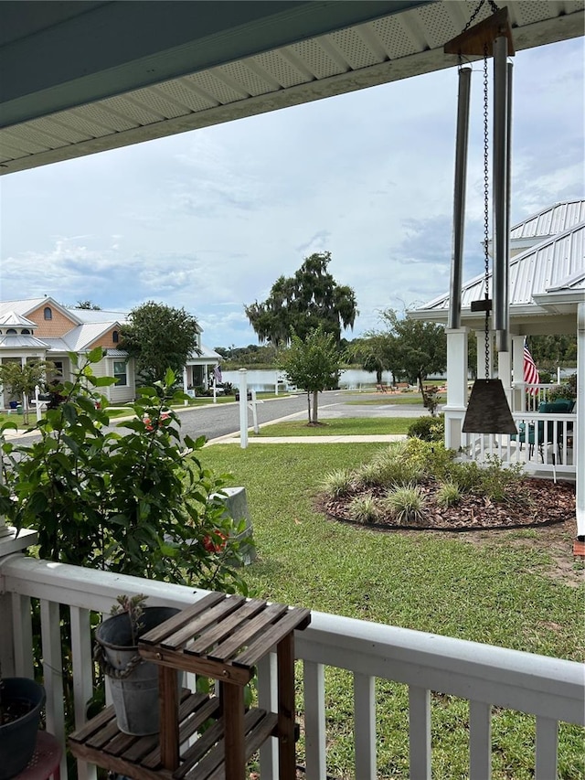 104 Turtle Run, Umatilla, FL 32784 - view of green lawn with a water view