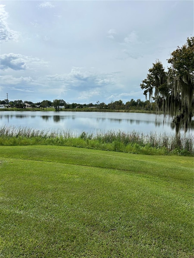 view of water feature