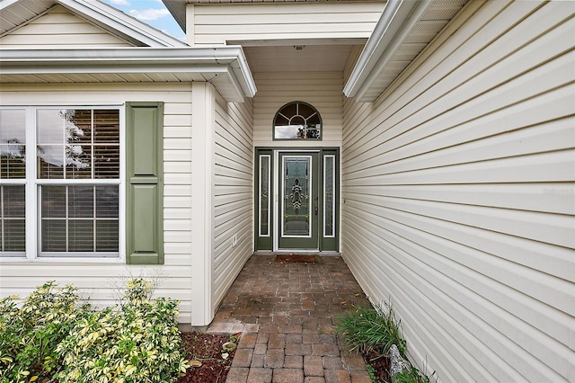 view of property entrance