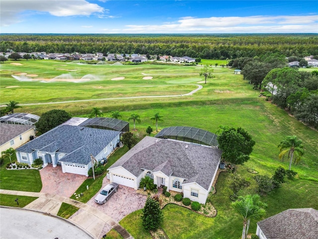 139 Belfry Dr, Davenport, FL 33897 - aerial perspective of suburban area featuring a golf club