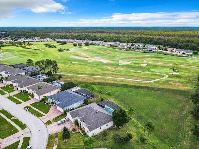 139 Belfry Dr, Davenport, FL 33897 - aerial perspective of suburban area featuring a local golf course and a forest