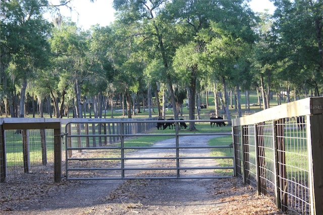 view of gate