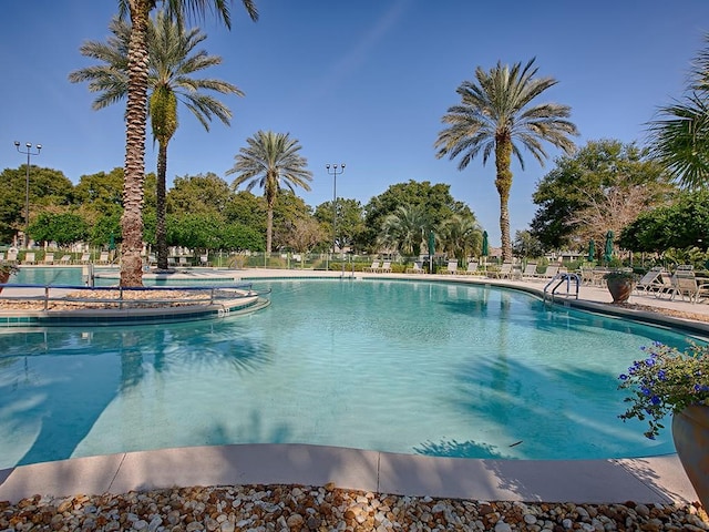 view of swimming pool