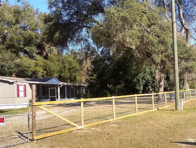 view of gate