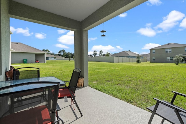 view of patio