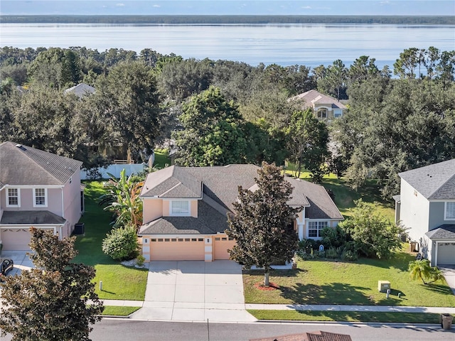13129 Coldwater Loop, Clermont, FL 34711 - aerial view of residential area featuring a nearby body of water