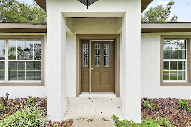 view of entrance to property