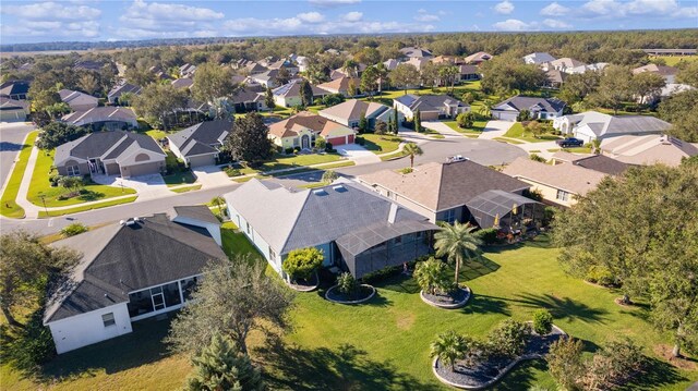 25304 Forest Oak Ct, Leesburg, FL 34748 - drone / aerial view with a residential view