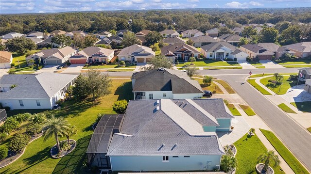 25304 Forest Oak Ct, Leesburg, FL 34748 - birds eye view of property featuring a residential view