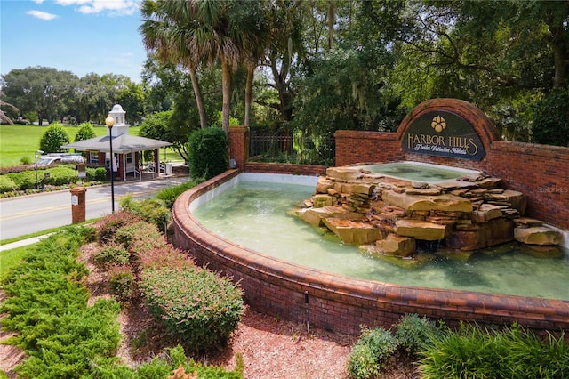 view of home's community with a gazebo