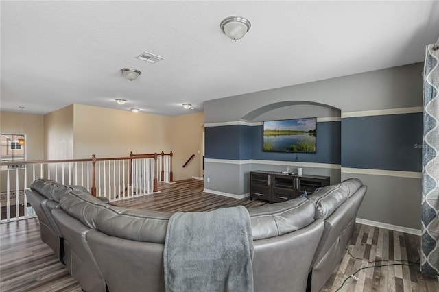 349 Morning View Dr, Winter Garden, FL 34787 - living area with wood finished floors and baseboards