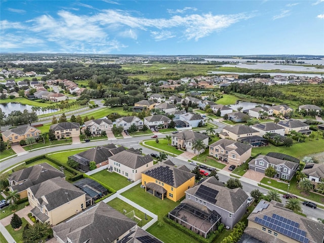 349 Morning View Dr, Winter Garden, FL 34787 - aerial view of residential area featuring a nearby body of water