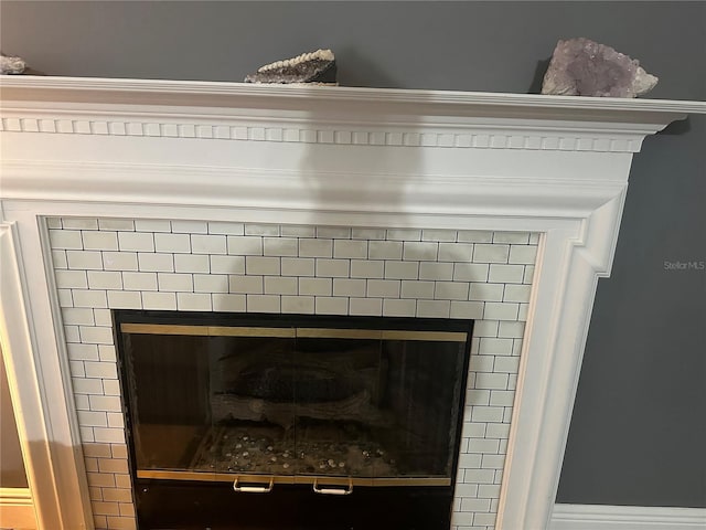 interior details featuring crown molding