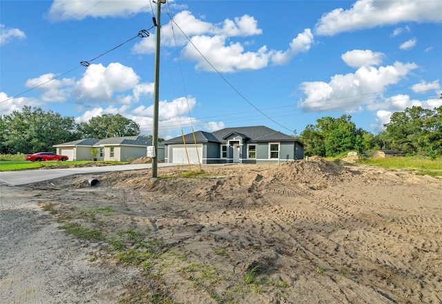 view of ranch-style home