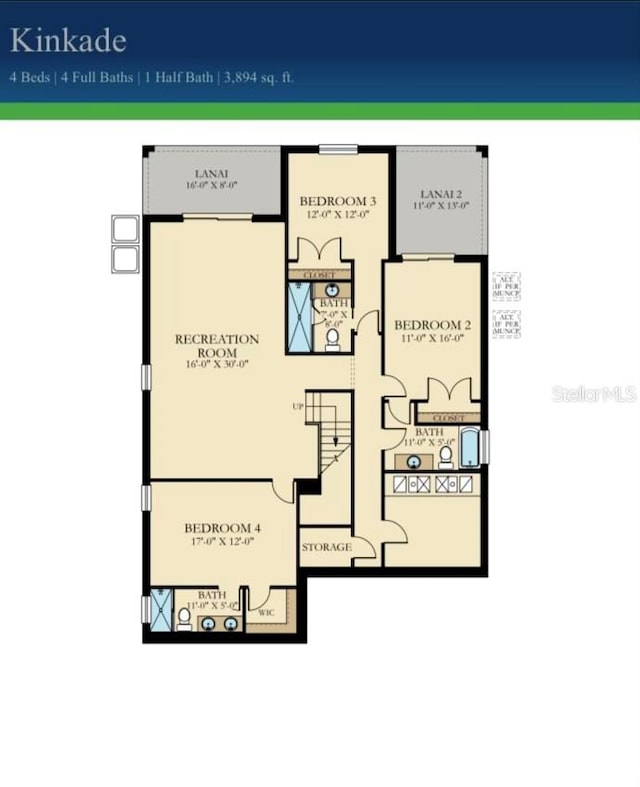 1180 Dora Parc Ln, Mount Dora, FL 32757 - home floor plan