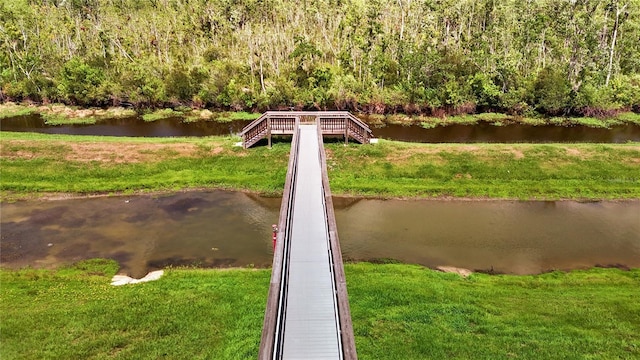 1180 Dora Parc Ln, Mount Dora, FL 32757 - view of home's community featuring a water view and a view of trees