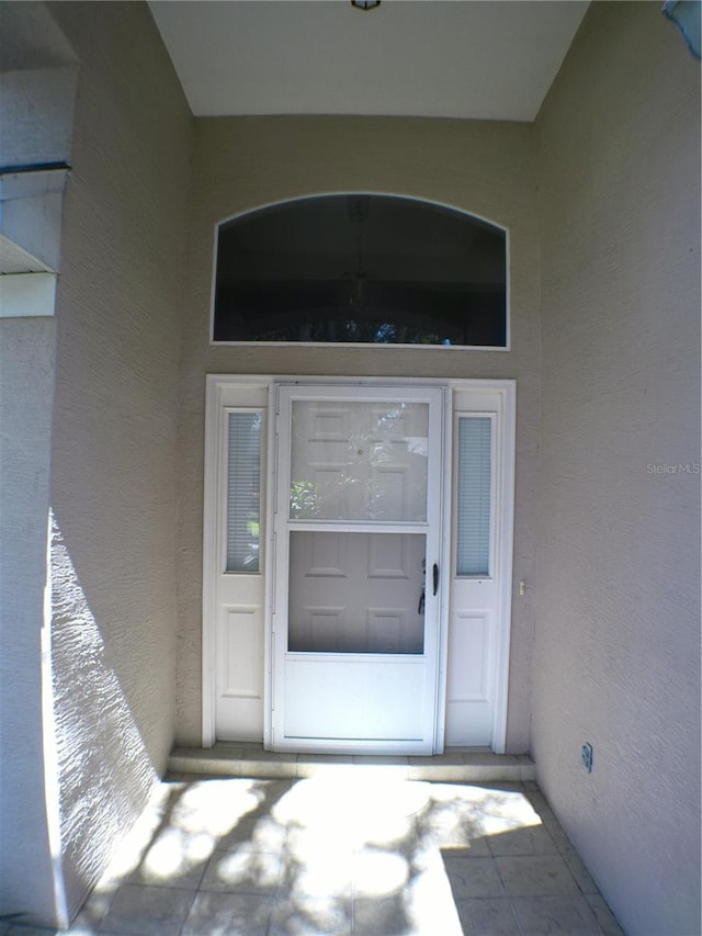 view of property entrance