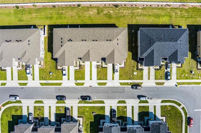 bird's eye view featuring a residential view