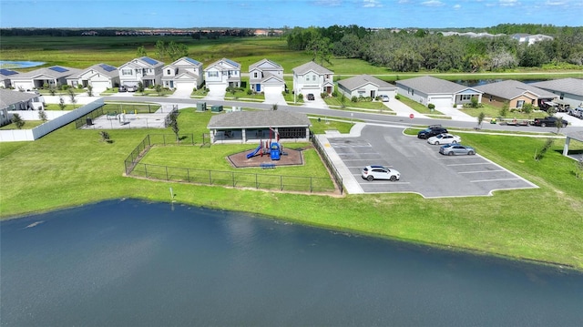 656 Daring Dr, Davenport, FL 33837 - drone / aerial view featuring a residential view and a water view