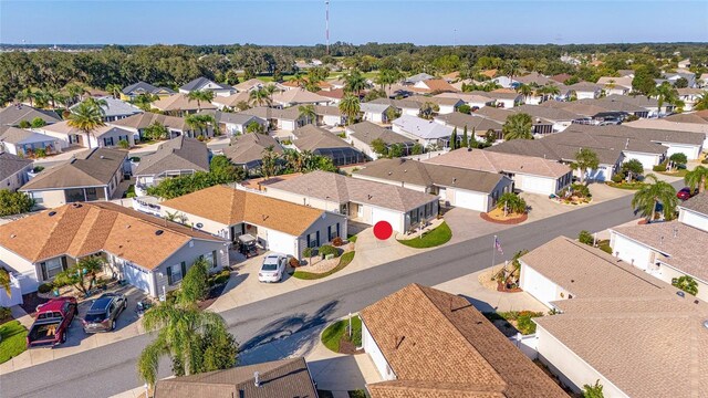 547 Richburg St, The Villages, FL 32162 - aerial view featuring a residential view