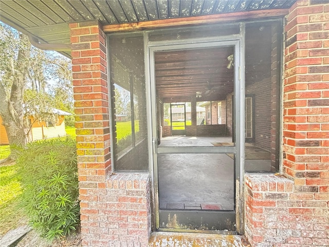 view of property entrance