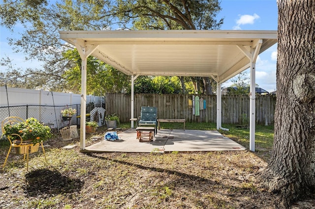 exterior space featuring a patio