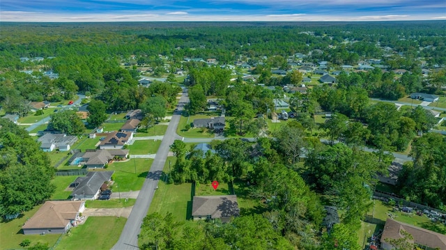 aerial view