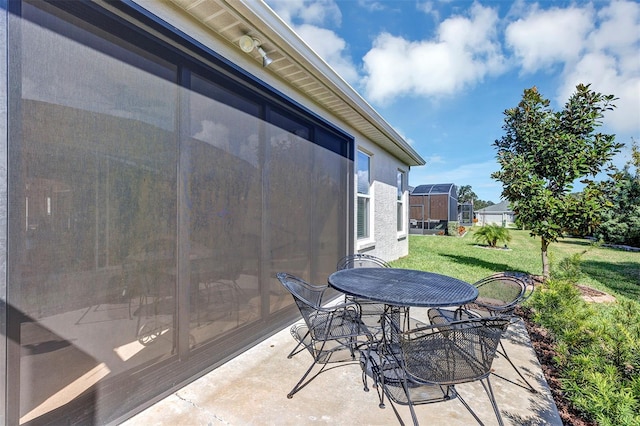 view of patio