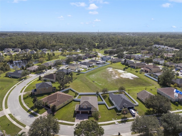 birds eye view of property featuring a residential view