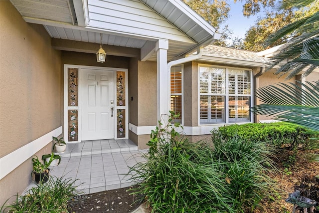 view of property entrance