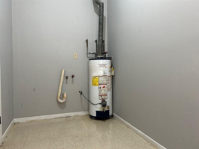 utilities with gas water heater