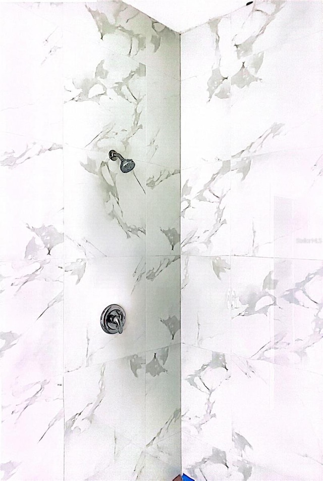 details featuring tiled shower