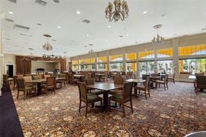 view of dining area