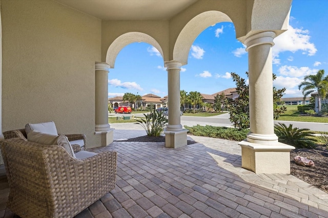 view of patio