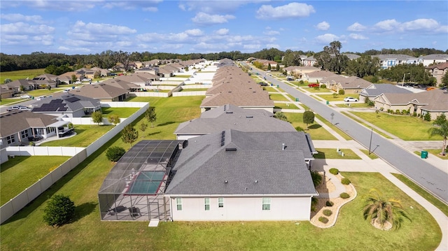9702 Pepper Tree Pl, Wildwood, FL 34785 - drone / aerial view with a residential view